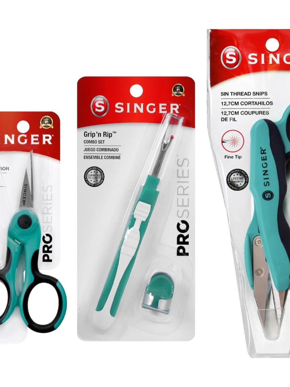 ProSeries Sewing Tool Kit, Scissors & Seam Ripper Bundle, 3 Count - Picture 9 of 9